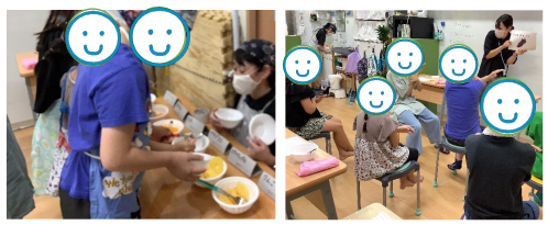 夏休みのイベント（フルーツポンチ）